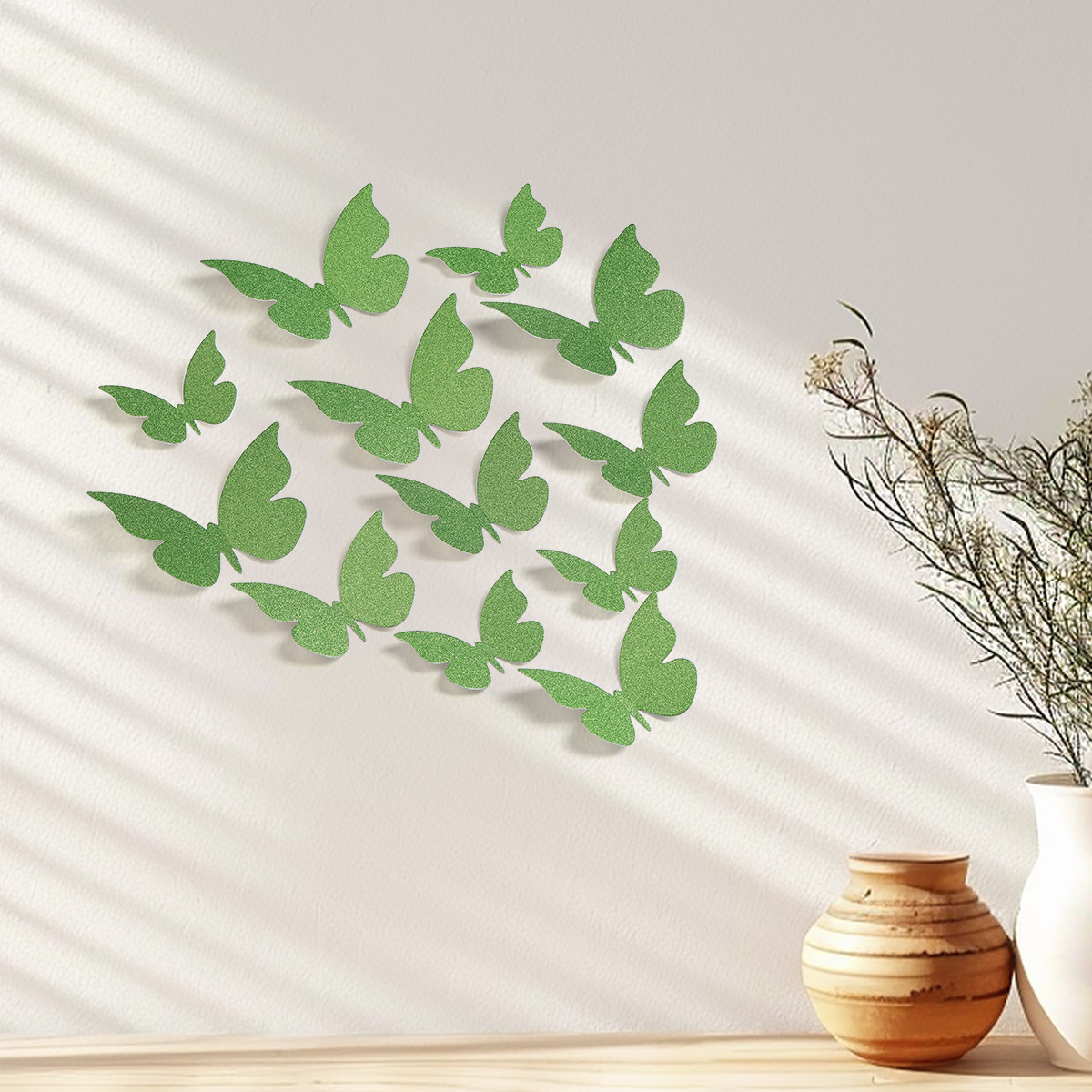 Mariposas Adhesivas Decorativas al Mayoreo - Láminas de Vinil con Corte Laser en Colores Pastel (Macarons) - Para Decoración de Pared, Eventos y Escaparatismo - Mín. 500 pzas