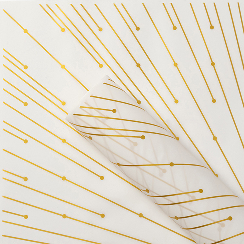 Papel para Flores 'Punto de Partida del Amor' - Estilo Coreano Moderno para Qixi (San Valentín Chino) - Acabado de Lujo Impermeable para Floristerías - Venta al por Mayor