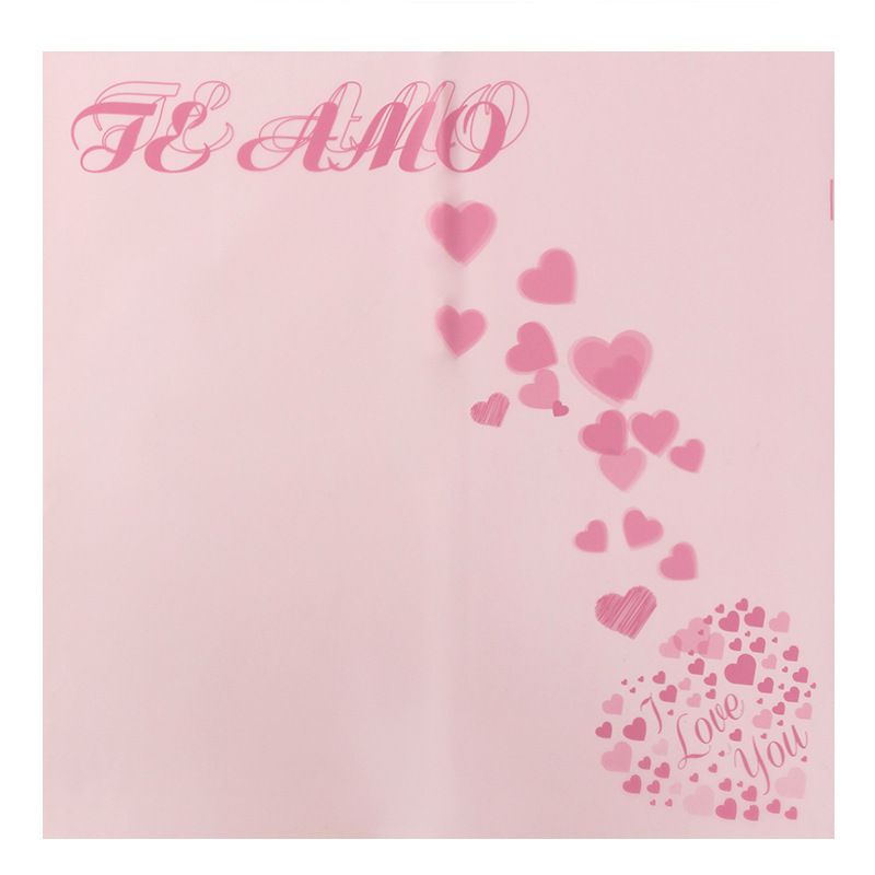 Papel de Regalo para Flores 'Qixi' y San Valentín - Acabado Mate, Impermeable y de Gran Espesor - Para Mayoristas y Floristerías 