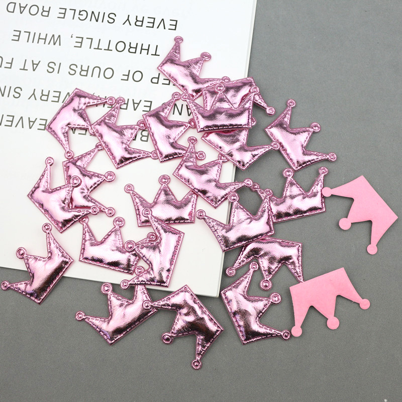 Corazones, Estrellas y Coronas Brillantes con Estampado - Kit de Componentes para Fabricación de Accesorios Infantiles - Proveedor Mayorista 