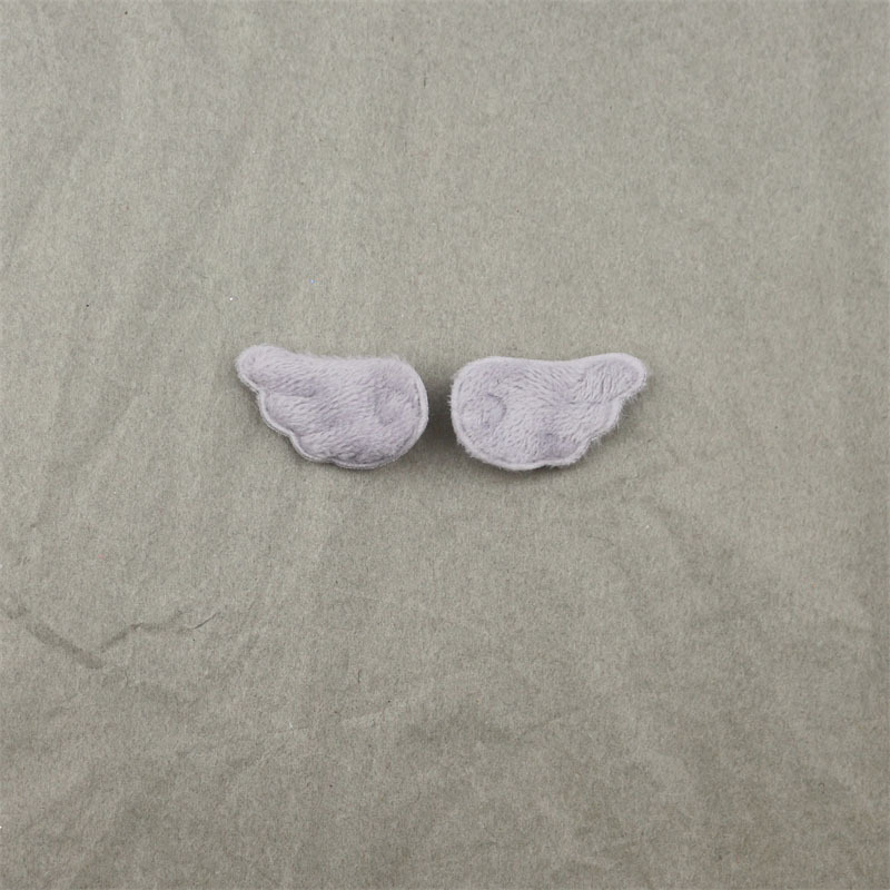 Alas de Felpa Doble Cara de 3cm - Componentes para Fabricación de Accesorios de Pelo, Ropa y Juguetes - Proveedor Mayorista