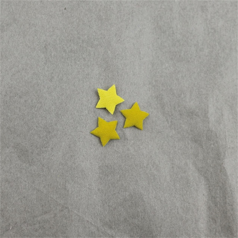 Estrellas de Tela Aterciopelada de 1.3cm - Componentes de Precisión para Fabricación de Accesorios de Pelo, Ropa y Manualidades - Proveedor Mayorista