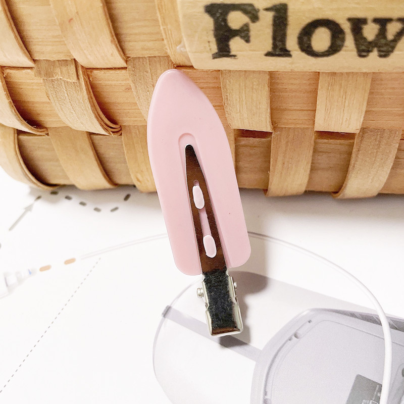 Pinzas de Pato con Pintura a Spray Colorida - Broches Antideslizantes para Flequillo con Acabado Mate 