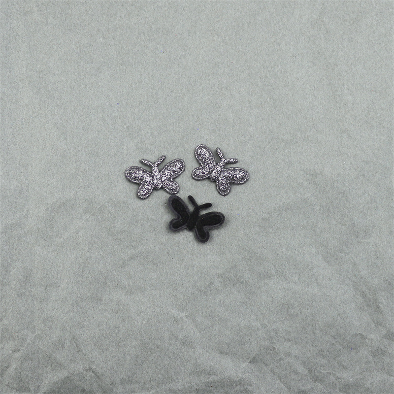 Mariposas Brillantes de Colores con Purpurina - Componentes para Fabricación de Accesorios de Pelo, Juguetes y Manualidades - Proveedor Mayorista