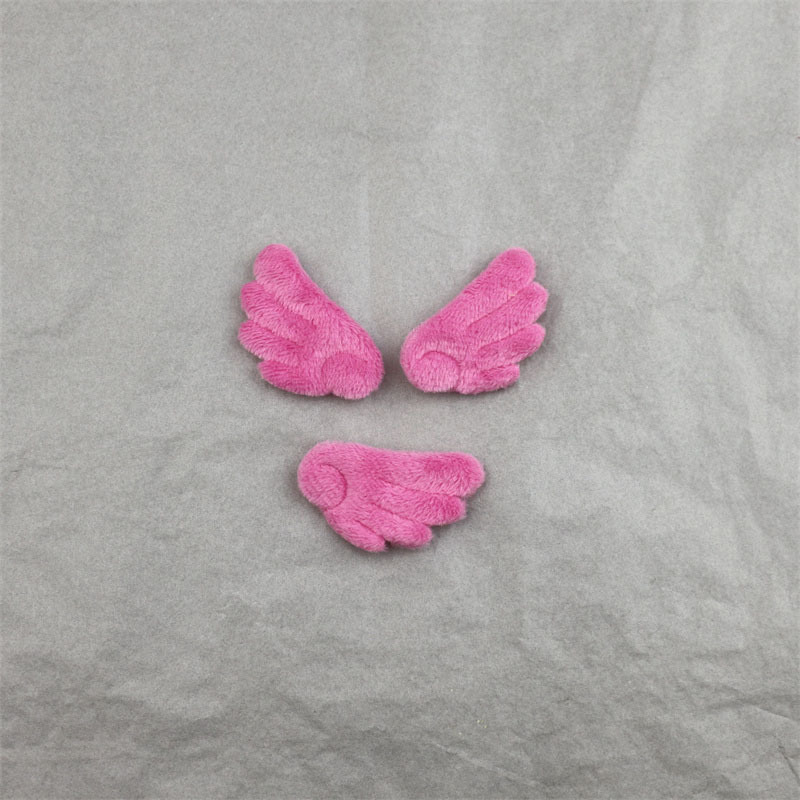 Alas de Ángel de Felpa Doble Cara de 4cm - Componentes para Fabricación de Accesorios de Pelo, Ropa y Manualidades - Proveedor Mayorista
