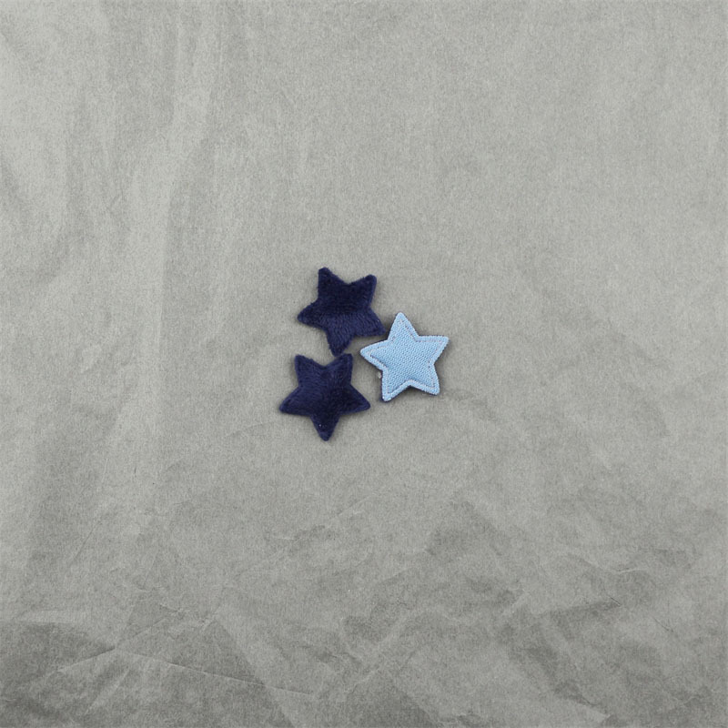 Estrellas de Felpa de 2.5cm para Muñecas - Componentes para Fabricación de Accesorios de Pelo, Ropa y Manualidades - Proveedor Mayorista