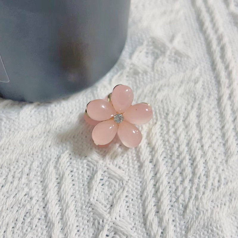 Pinzas Mini de Camelia para Mayoristas - Accesorios para Cabello de Aleación con Diseño Dulce 