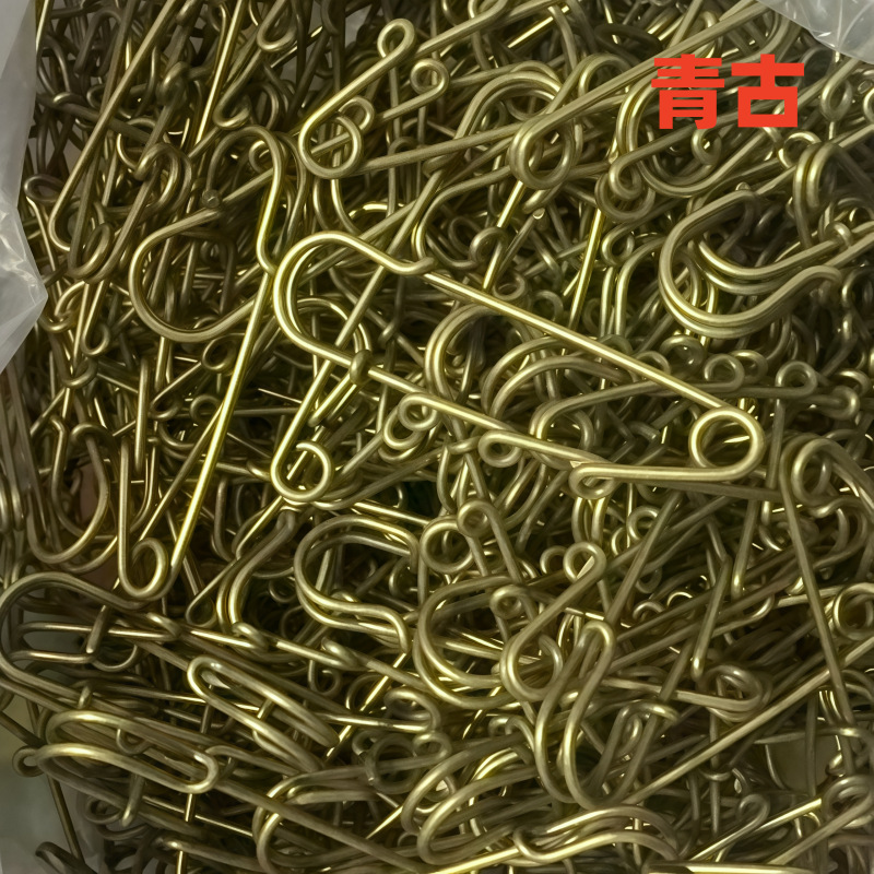 Broches de Seguridad Coreanos Premium - Alfileres de Solapa con Revestimiento Electrolítico