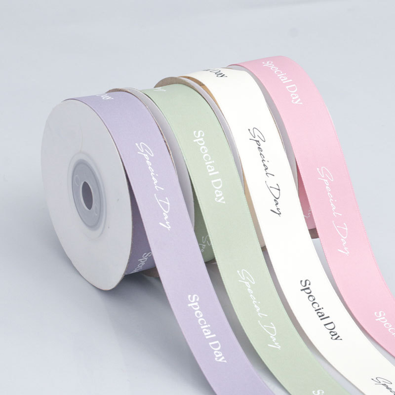 Cinta de poliéster mate doble cara para decoración - Grossiste en gros pour importateurs - Cinta para manualidades, bolsas, adornos florales