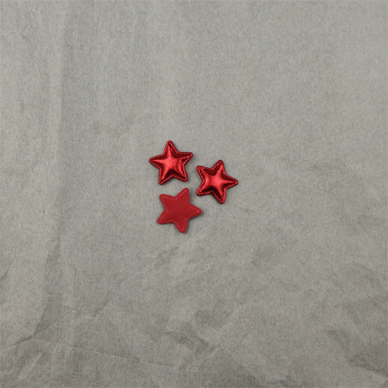 Estrellas de Tela Dorada de 1.8cm - Componentes para Decoración de Pasteles, Accesorios de Pelo y Manualidades - Proveedor Mayorista