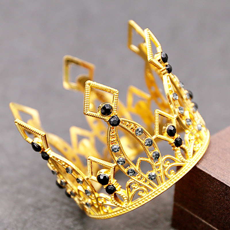 Decoración para hornear pasteles corona redonda regalo de San Valentín（8#）