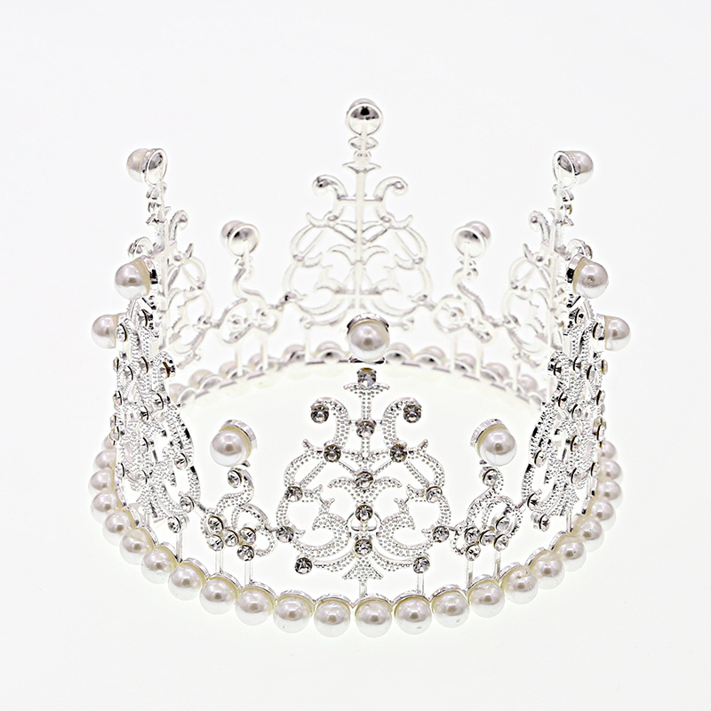 Sombreros niños cumpleaños niños corona de círculo completo（14#）