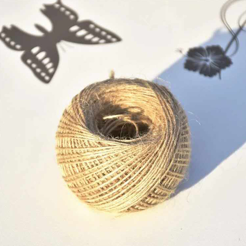 Kit Decoración Rústica: Cuerda + Tarjetas Madera - Grosor 2-8mm | Mín. 50 Sets Envío/IVA Incluido