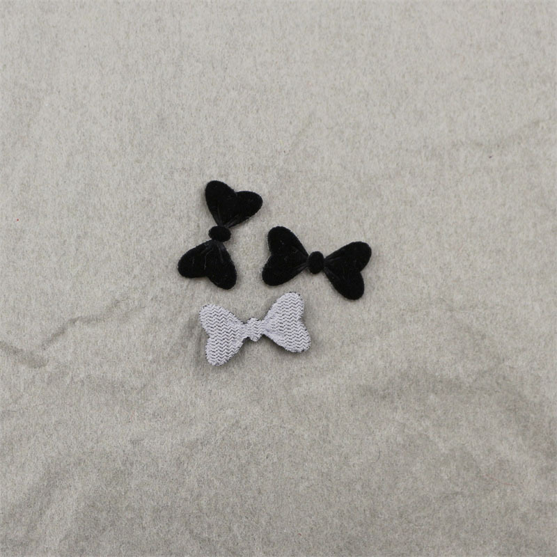 Moños de Tela Aterciopelada de 1.5cm - Componentes de Precisión para Fabricación de Accesorios de Pelo, Ropa, Calzado y Manualidades - Proveedor Mayorista 