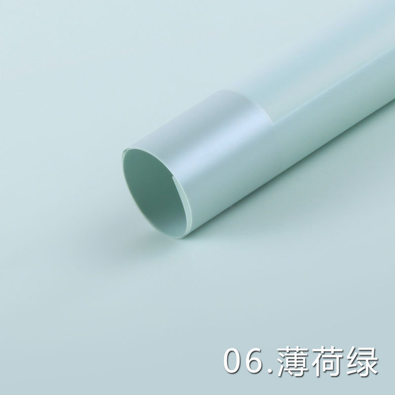 Nueva falda tutú de niebla de la mañana, película de gelatina, papel de regalo de flores de papel mate（76#）-ywys