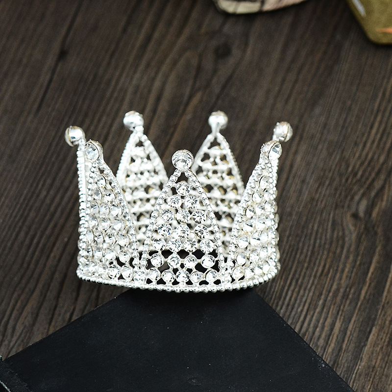 Corona redonda de decoración para hornear pastel de siete rebanadas（9#）