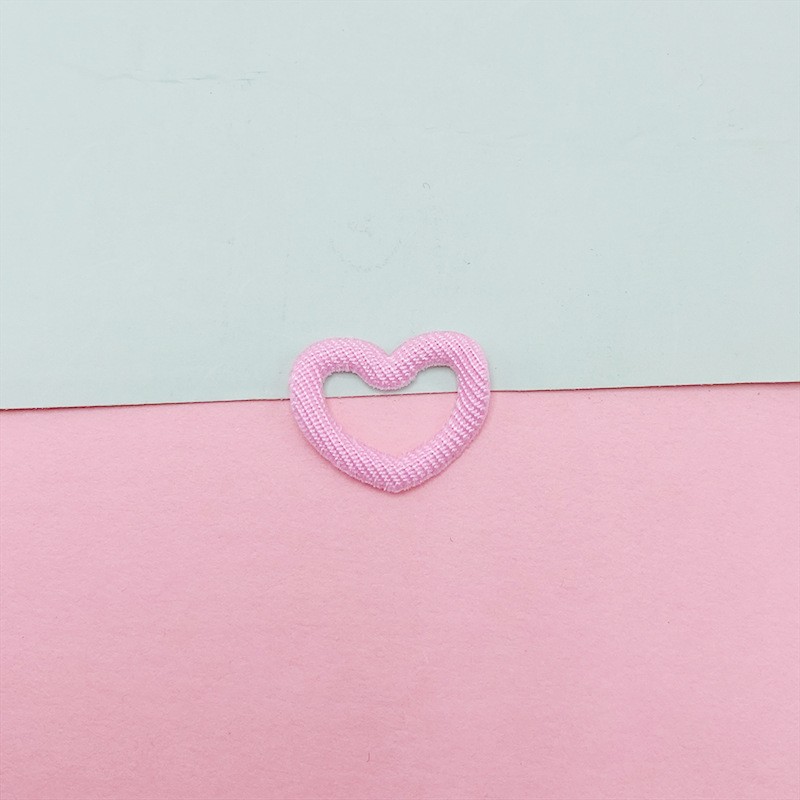 Corazones y Estrellas de Tela Doble Cara con Calado - Componentes para Fabricación de Ropa, Bolsos, Fundas de Móvil y Merchandising - Proveedor Mayorista