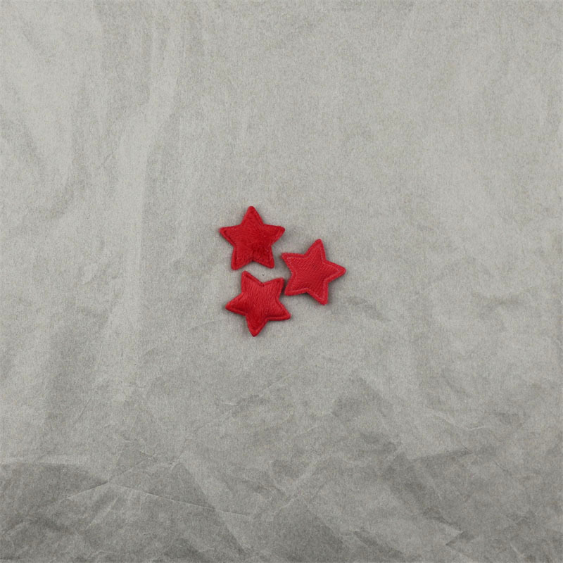 Estrellas de Felpa de 2.5cm para Muñecas - Componentes para Fabricación de Accesorios de Pelo, Ropa y Manualidades - Proveedor Mayorista