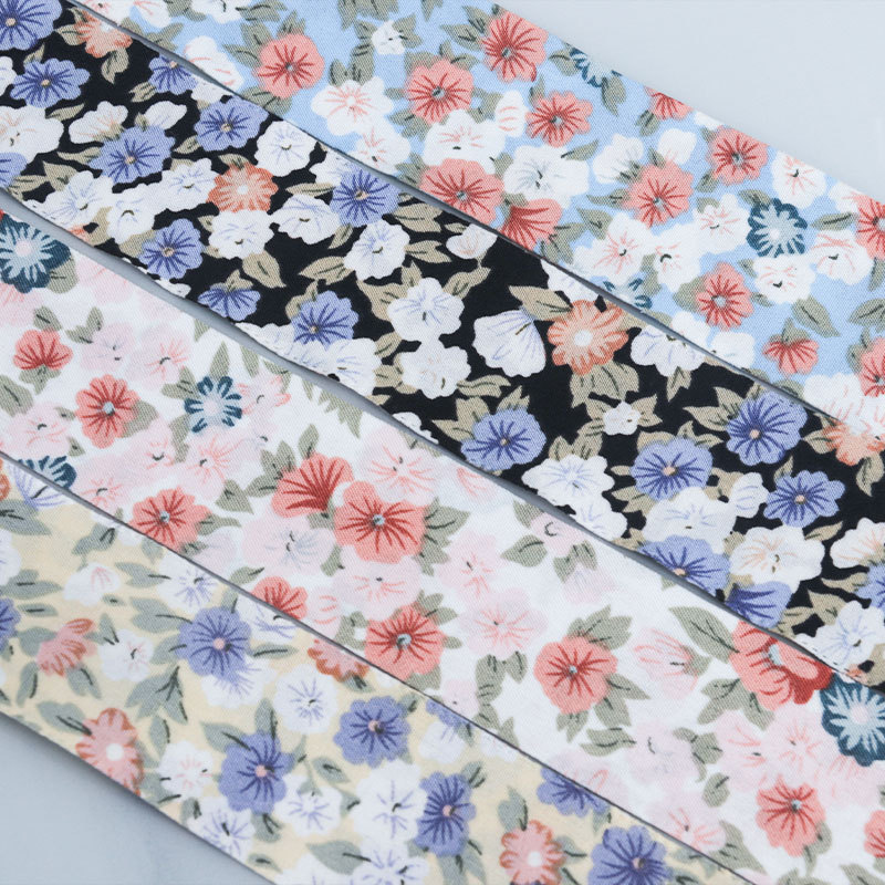 Cinta Estampada Floral Primavera/Verano - Para Accesorios de Pelo, Flores y Moda - Proveedor Mayorista