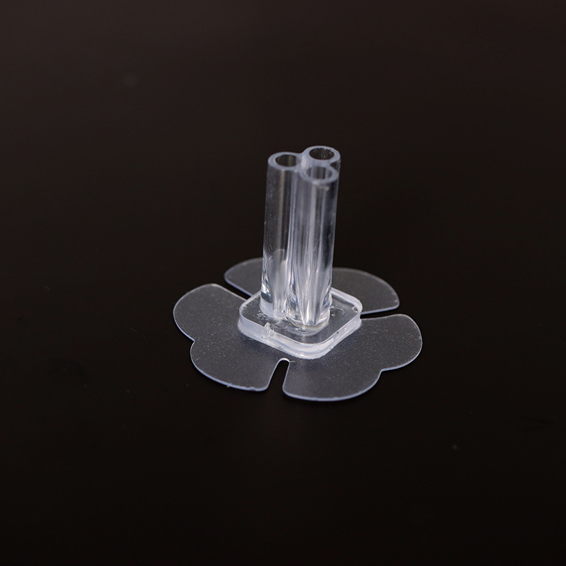 Base Nano Adhesiva para Varillas Bambú - 3x3cm (Soporta 3kg) - Reutilizable