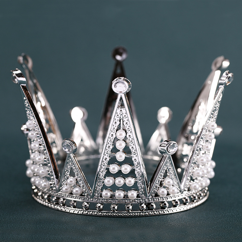 Tiara para hornear pasteles, corona de cumpleaños para niños（11#）