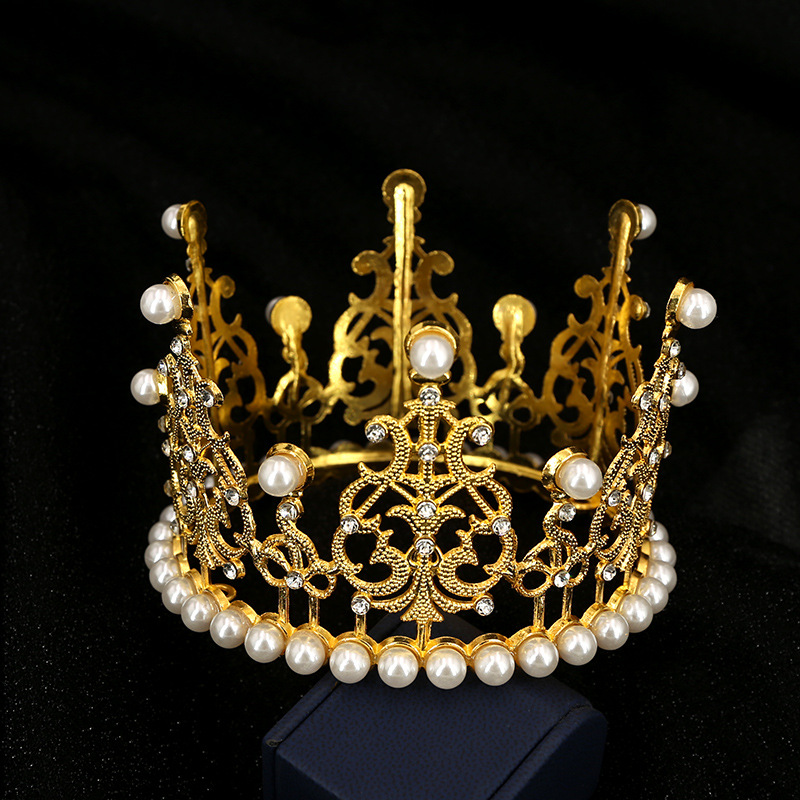 Sombreros niños cumpleaños niños corona de círculo completo（14#）