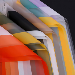 Papel de neón para embalaje de flores impermeable y grueso（71#）