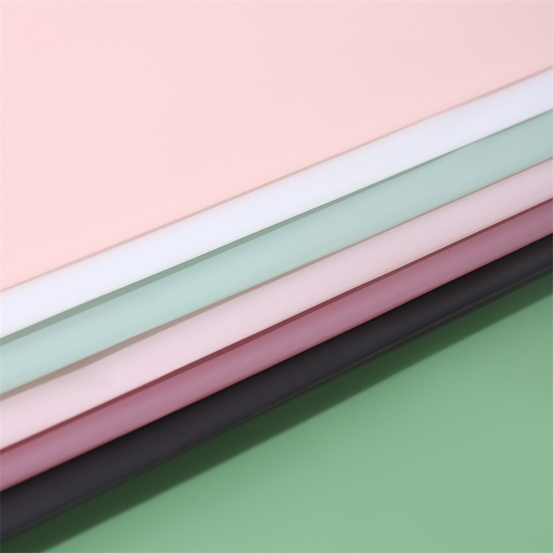 Papel normal coreano con borlas para el día de San Valentín, venta al por mayor de papel de regalo de flores（70#）-ywys