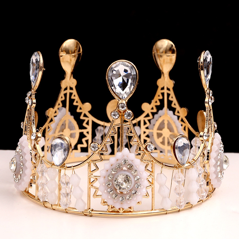 Decoración Para Hornear Pasteles Corona De Encaje Nupcial（6#）