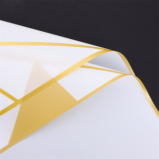 Papel de regalo papel mate impermeable de dos colores de doble cara（72#）