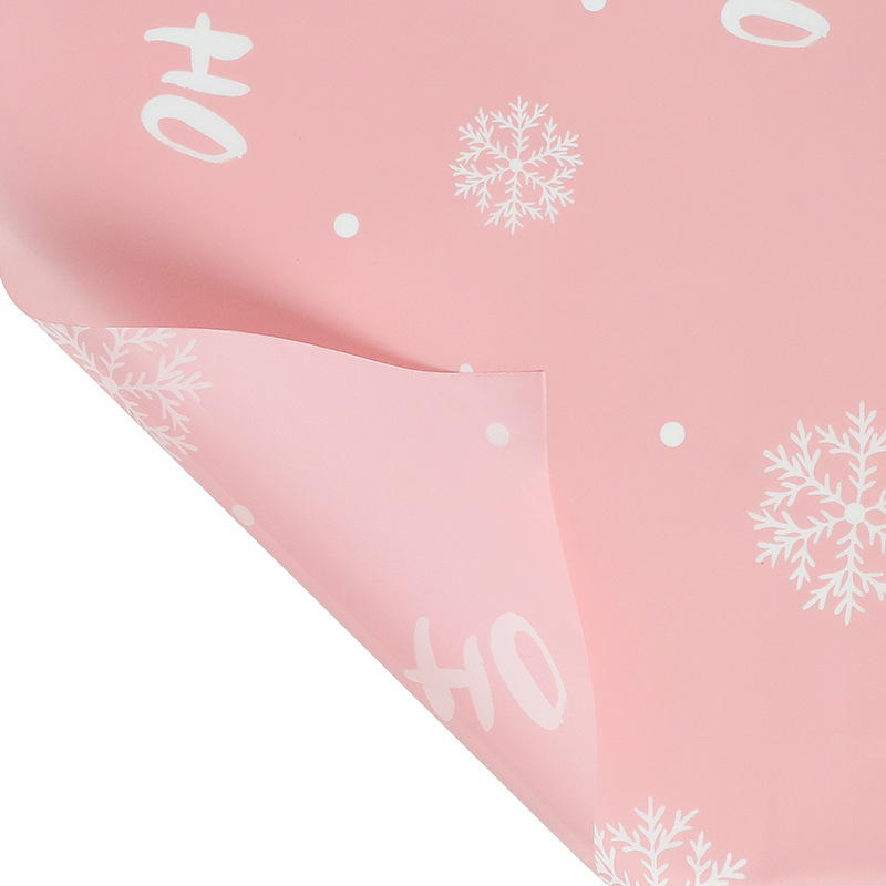 Papel OPP Impermeable para Ramos Navideños - Para Manzanas de Nochebuena y Arreglos Florales