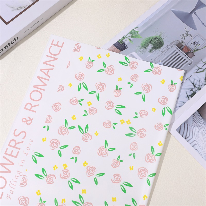 Confesión de amor Papel Ouya Papel de flores para envolver el día de San Valentín（66#）