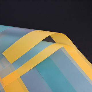 Papel de neón para embalaje de flores impermeable y grueso（71#）