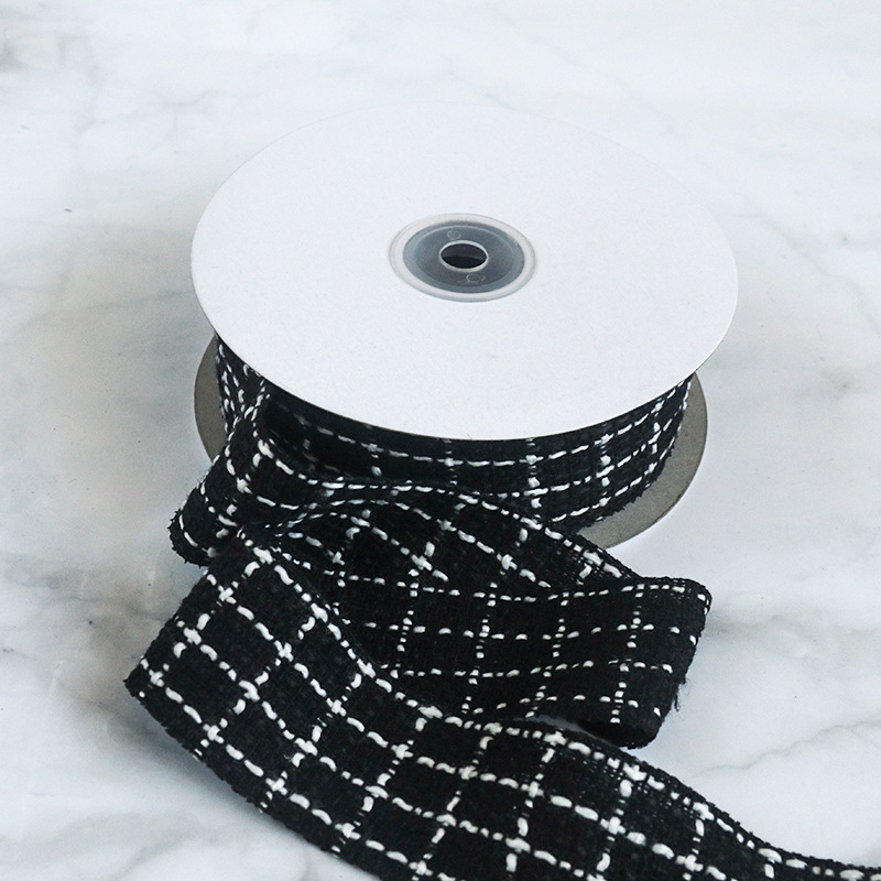 Cinta Tejida de Invierno Estilo Chanel para Decoración - Mayorista para Empresas - Regalos, Manualidades y Accesorios
