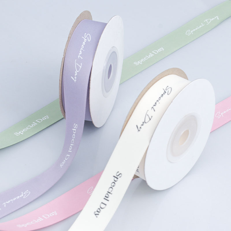 Cinta de poliéster mate doble cara para decoración - Grossiste en gros pour importateurs - Cinta para manualidades, bolsas, adornos florales