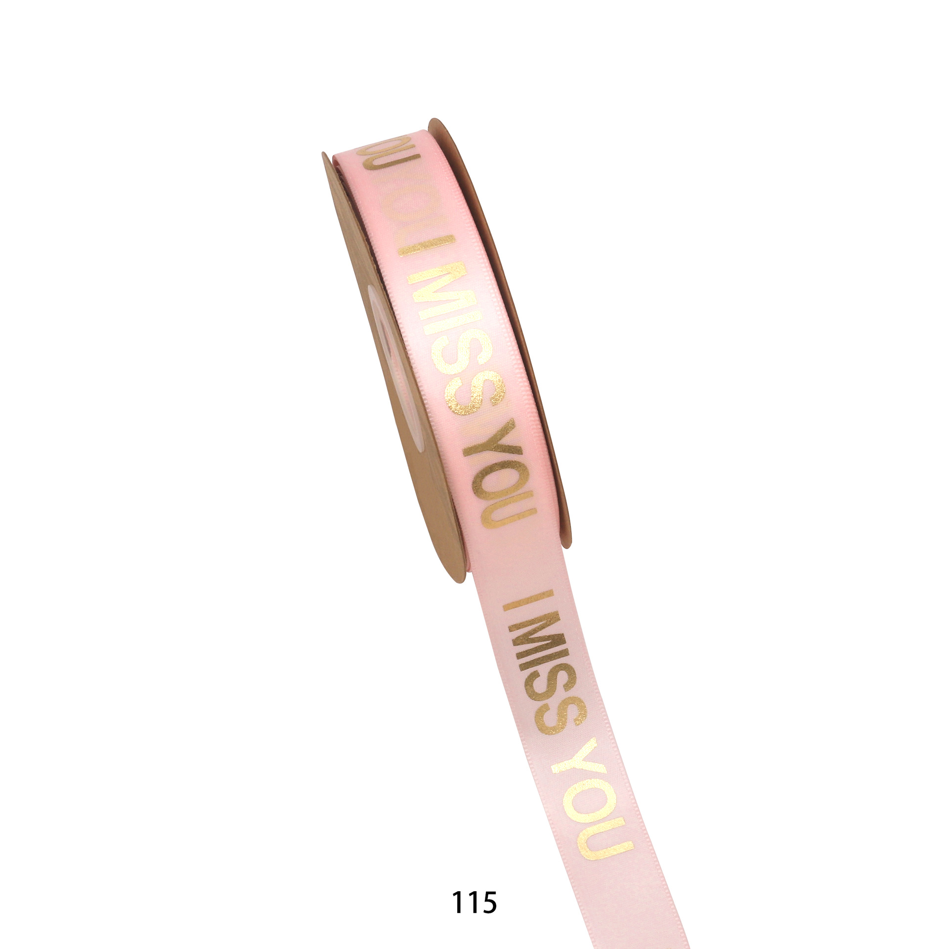 Cinta de Poliéster con Dorado Unilateral para Flores - Proveedor Mayorista de Cintas para Regalos y Arreglos Florales