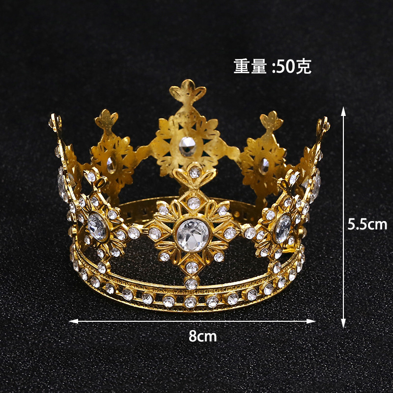 Adornos de decoración de corona de cumpleaños de pastel de celebridades de Internet（15#）