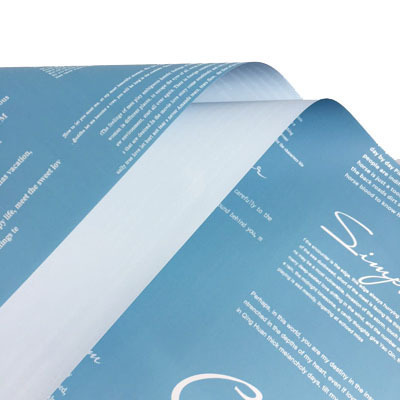 Nuevo papel de regalo de flores de papel Ouya inglés（63#）