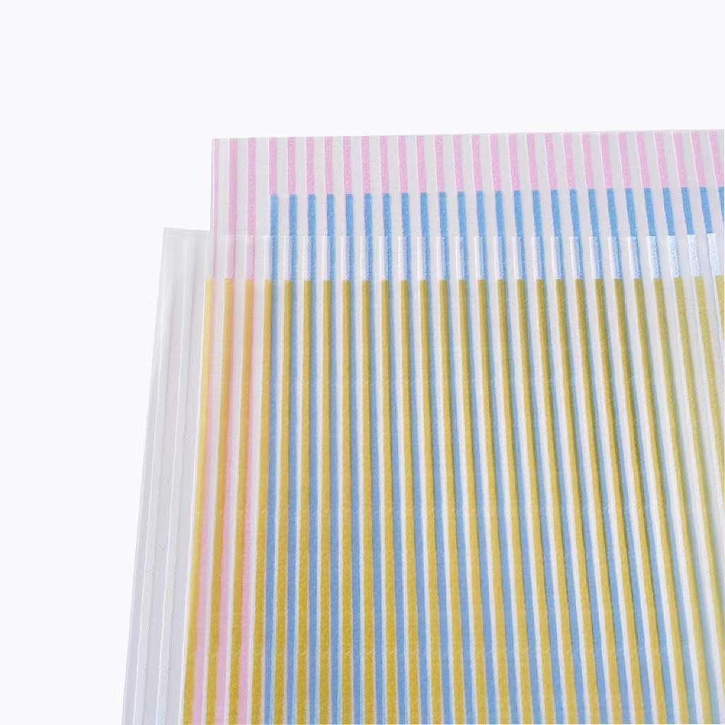 Papel para Flores Rayas Verticales Mate | Envoltura Regalos Festivos