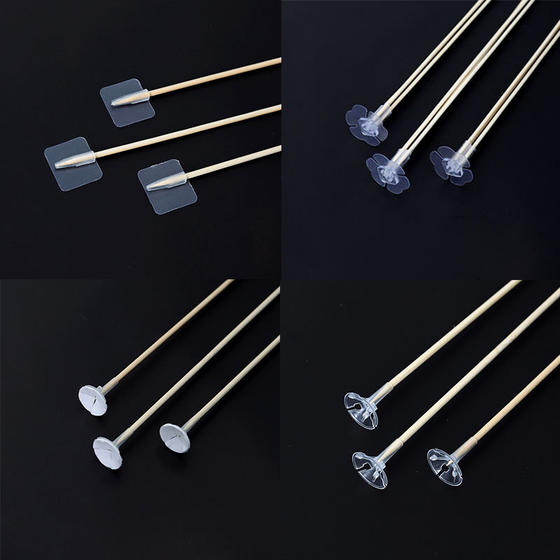 Base Nano Adhesiva para Varillas Bambú - 3x3cm (Soporta 3kg) - Reutilizable