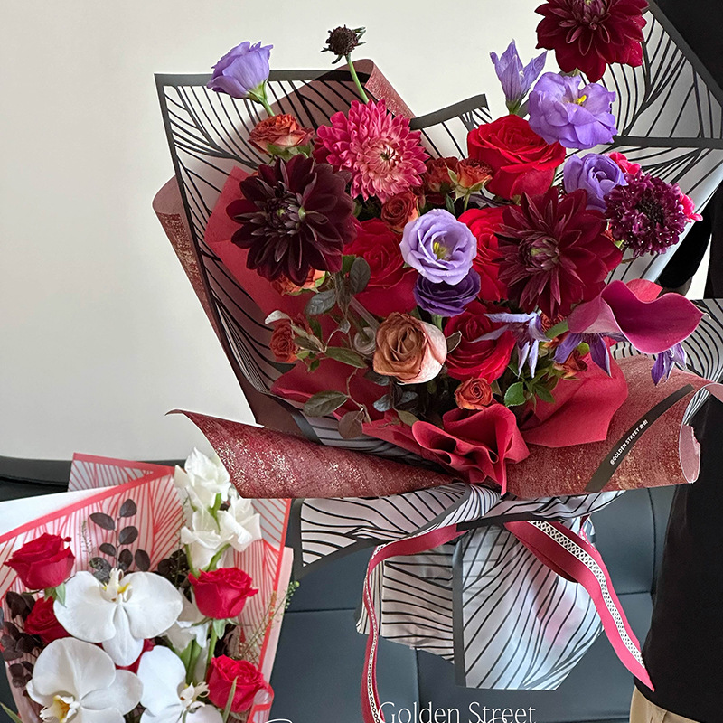 Papel para Flores Arenoso Mate - Envoltura para Regalos de San Valentín