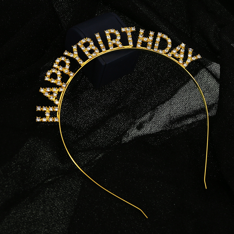 Feliz Cumpleaños Celebridad De Internet Decoración Para Hornear Pastel Corona（2#）