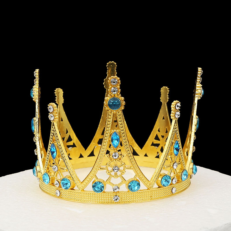 Corona redonda original del barroco europeo y americano transfronterizo（23#）