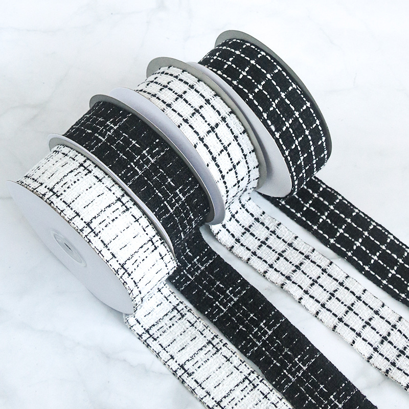 Cinta Tejida de Invierno Estilo Chanel para Decoración - Mayorista para Empresas - Regalos, Manualidades y Accesorios