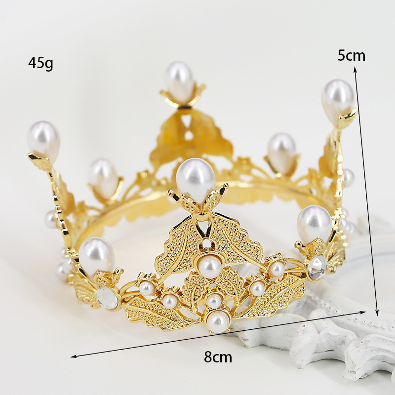 Tiara Corona Infantil Barroca Princesa（25#）