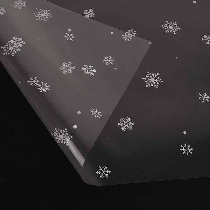 Papel Celofán Navideño Premium 100% Impermeable - Para Ramos Florales y Manzanas de Nochebuena