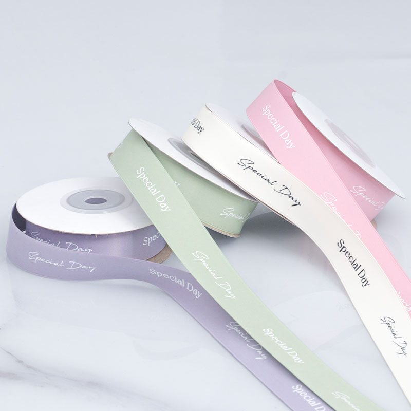Cinta de poliéster mate doble cara para decoración - Grossiste en gros pour importateurs - Cinta para manualidades, bolsas, adornos florales