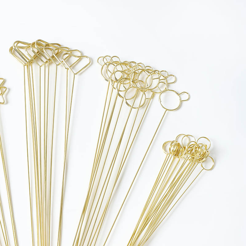 Soporte Premium para Tarjetas en Ramos - Acabado Oro Brillante  +IVA/Fábrica