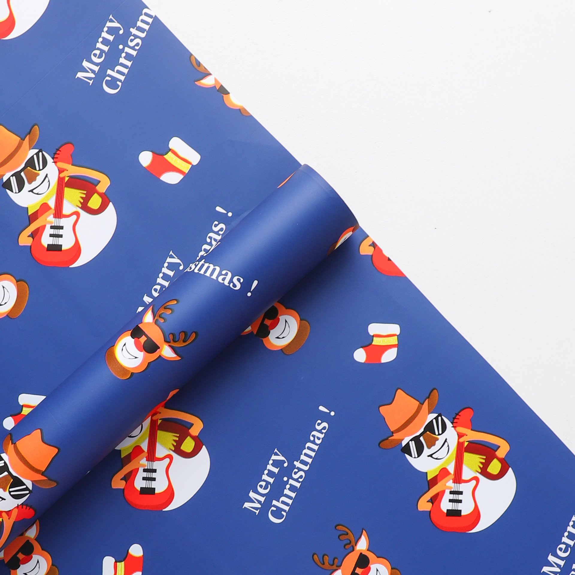 Papel para Regalos Navideños: Manzanas y Ramos - Proveedor Mayorist
