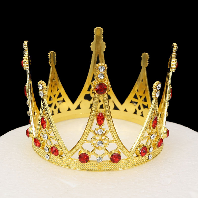 Corona redonda original del barroco europeo y americano transfronterizo（23#）